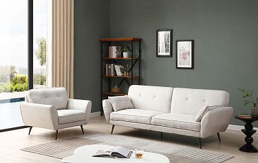 Комплект мягкой мебели Edinburgh, кремовый
