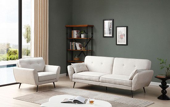 Комплект мягкой мебели Edinburgh, кремовый