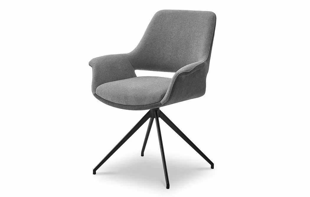 Стул Ruth, темно-серый/графит - фото 8