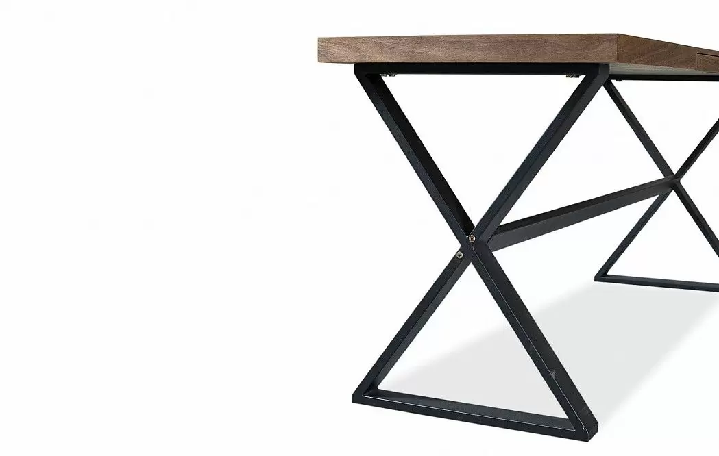 Стол письменный Sydney, орех/черный - фото 7