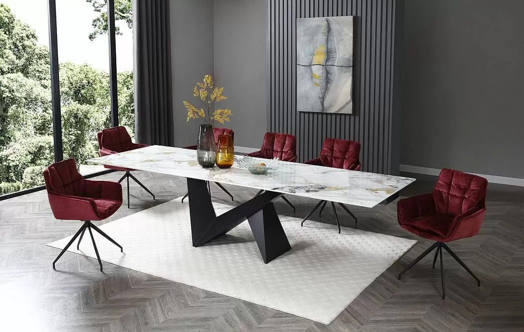 Стол Portofino Black + 4 стула Lotta - фото 2