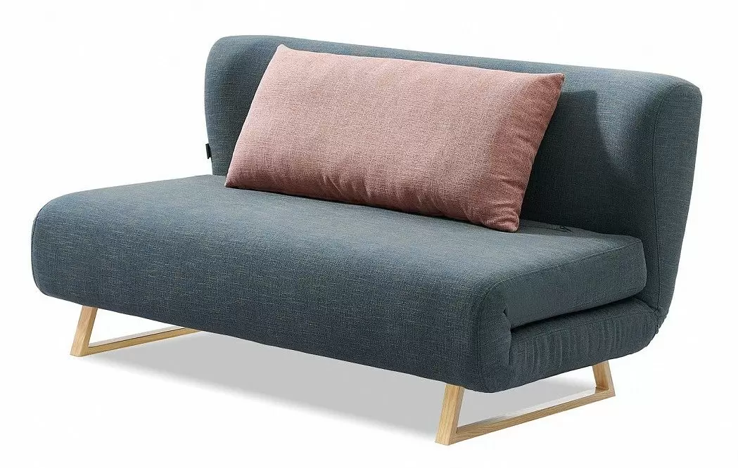 Диван-кровать Rosy 3-х местный, синий/коралловый - фото 11