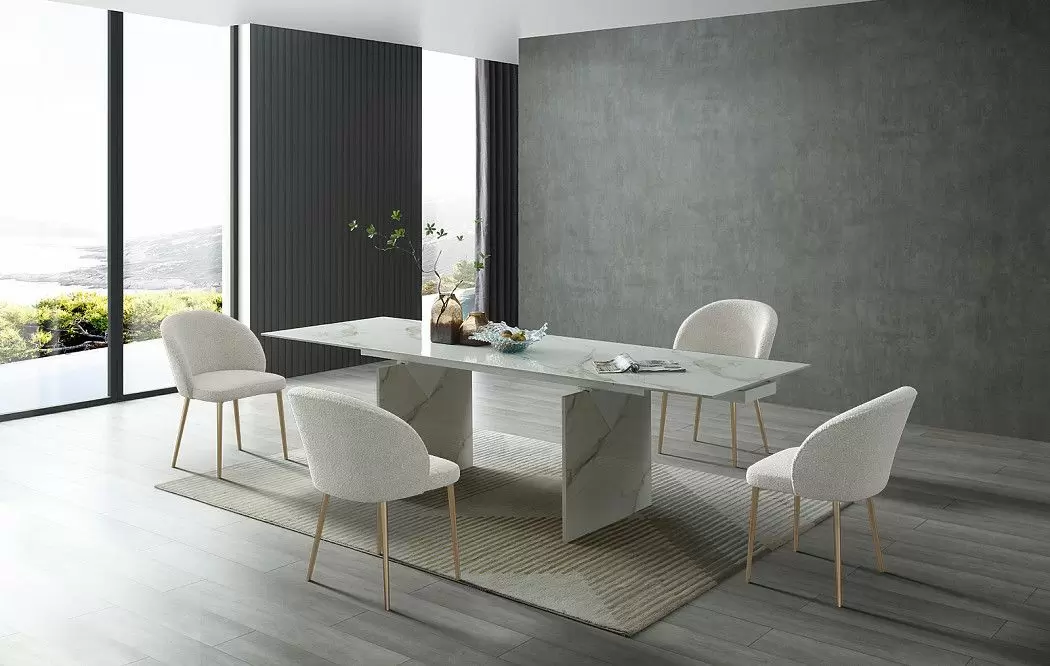 Стол Santorini + 4 стула Ornella