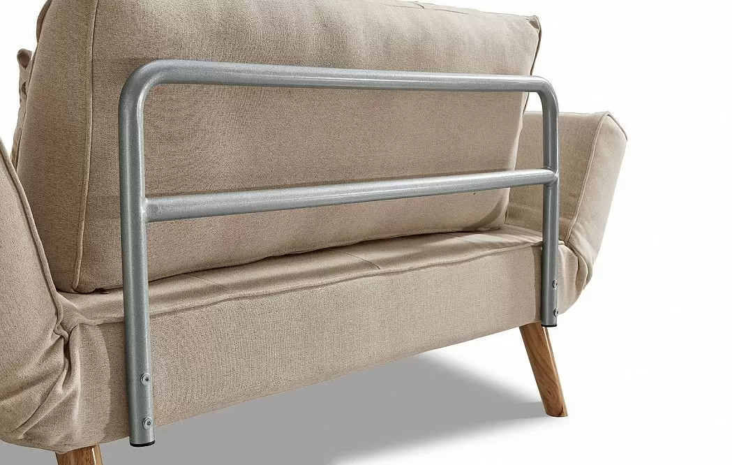 Диван-кровать Meryl, бежевый/коричневый - фото 12