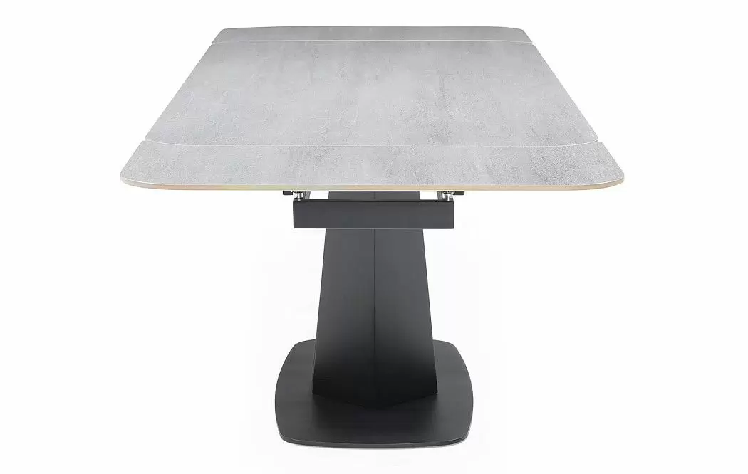 Стол раскладной Virginia 180-260, серая керамика/черный - фото 13