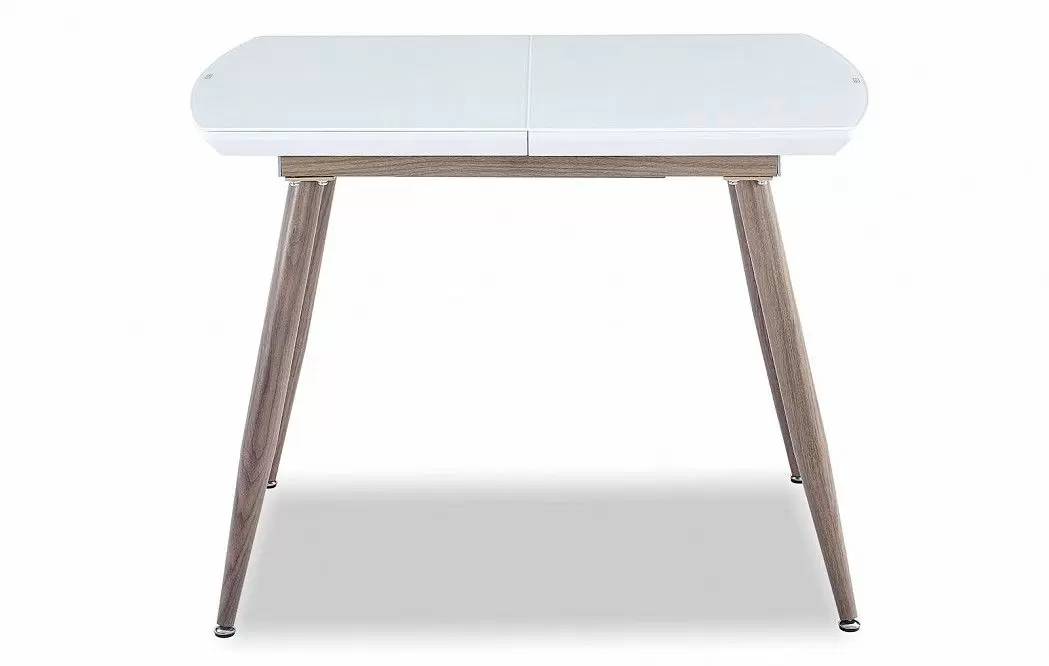 Стол раскладной Fredric 100-140, белый/дуб - фото 5