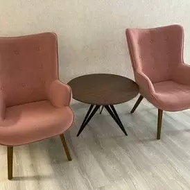 Кресло Hygge, коричневый/натуральный