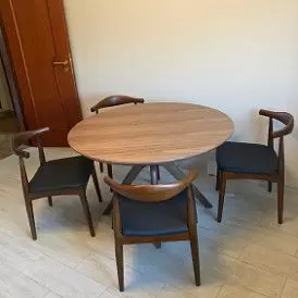 Стол Clark + 4 стула Max