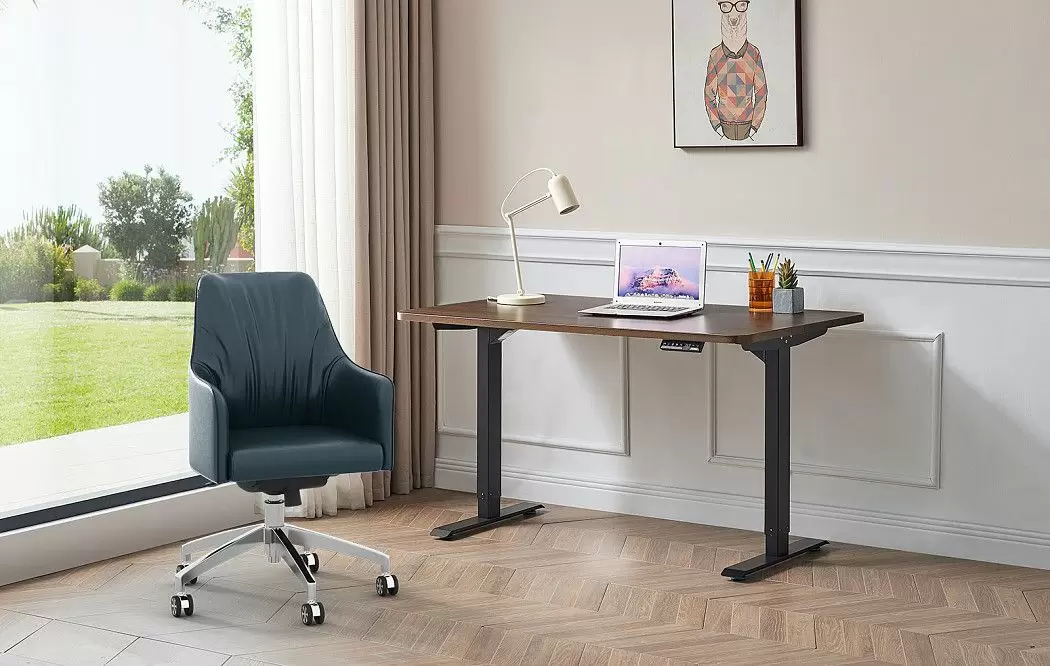 Стол London (120) орех, регулируемая высота, электропривод - фото 11