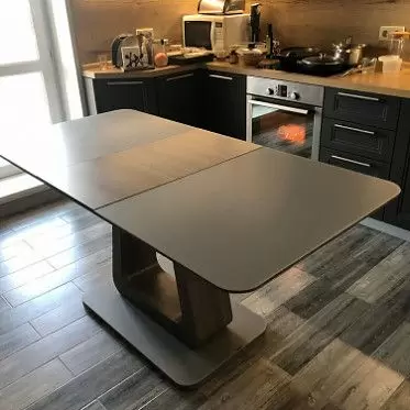 Стол раскладной Rosanna 120-160, серый 1635257704168.jpg