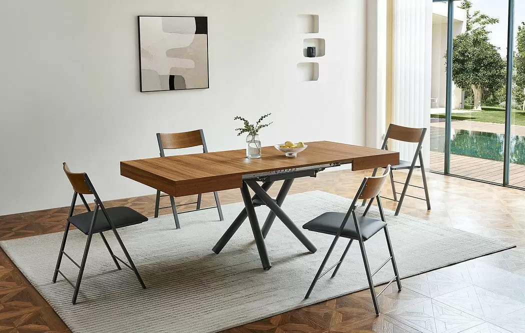 Стул Party, орех/черный - фото 2