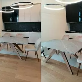 Стол Eden + 4 стула Berta