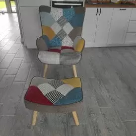 Кресло Hygge, коричневый/натуральный