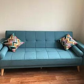 Подушка Quadro Abstract (45x45), коричневый