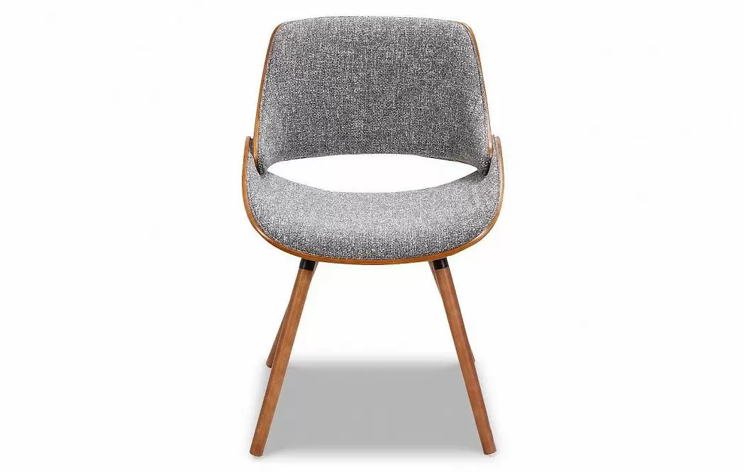 Стул Kiss, серый/орех - фото 4