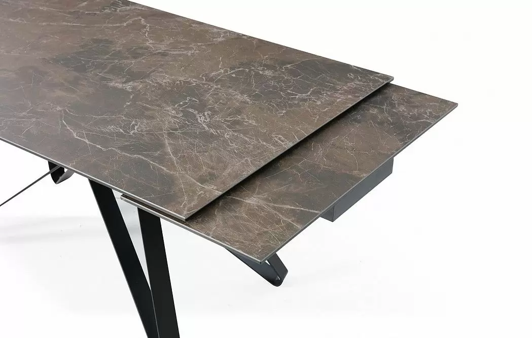 Стол раскладной Butterfly 180-260, темная керамика - фото 9