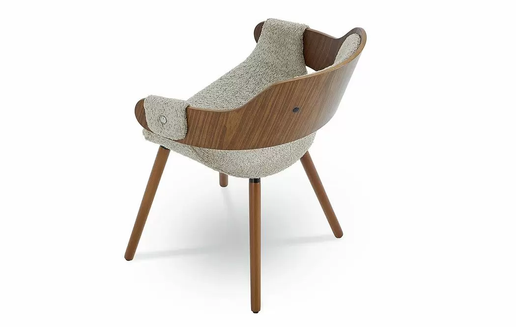 Стул Jody, песочный тедди/орех - фото 13