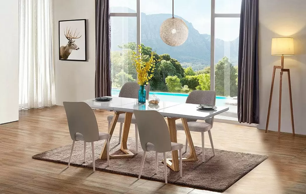 Стул Kelly, темно-бежевый/дуб - фото 9