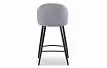 Стул полубарный Sally (60), серый/черный