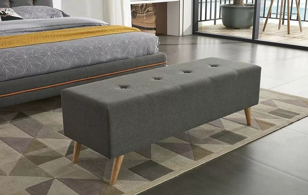 Банкетка Eva, серо-коричневый - фото 2