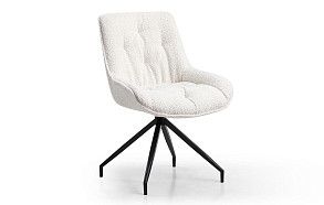 Стул Joely, белый тедди/черный Стул Joely, белый тедди/черный