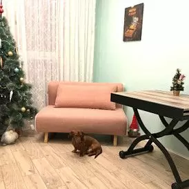 Диван-кровать Rosy 3-х местный, коричневый