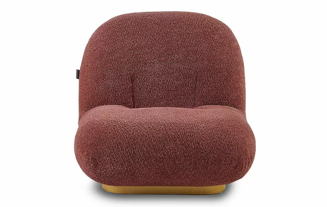 Кресло Cloud, марсала/золото - фото 3
