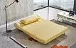 Диван-кровать Rosy 3-х местный, желтый/без принта