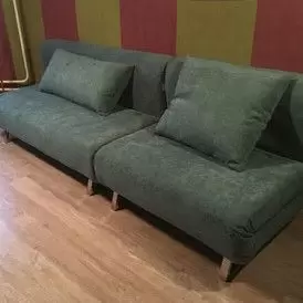 Диван-кровать Rosy 3-х местный, коричневый