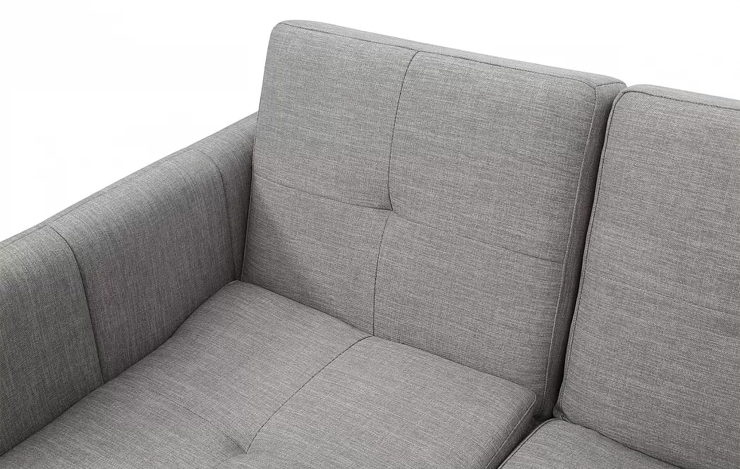 Диван-кровать Rotterdam угловой (левый), цвет серый - фото 17