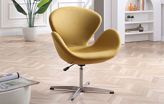 Кресло Swan Yellow