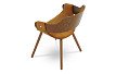 Стул Jody, охра/орех