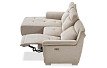 Диван-реклайнер Jonathan угловой (левый), бежевый