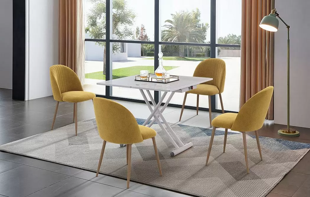 Стол-трансформер Bethany, белый - фото 20