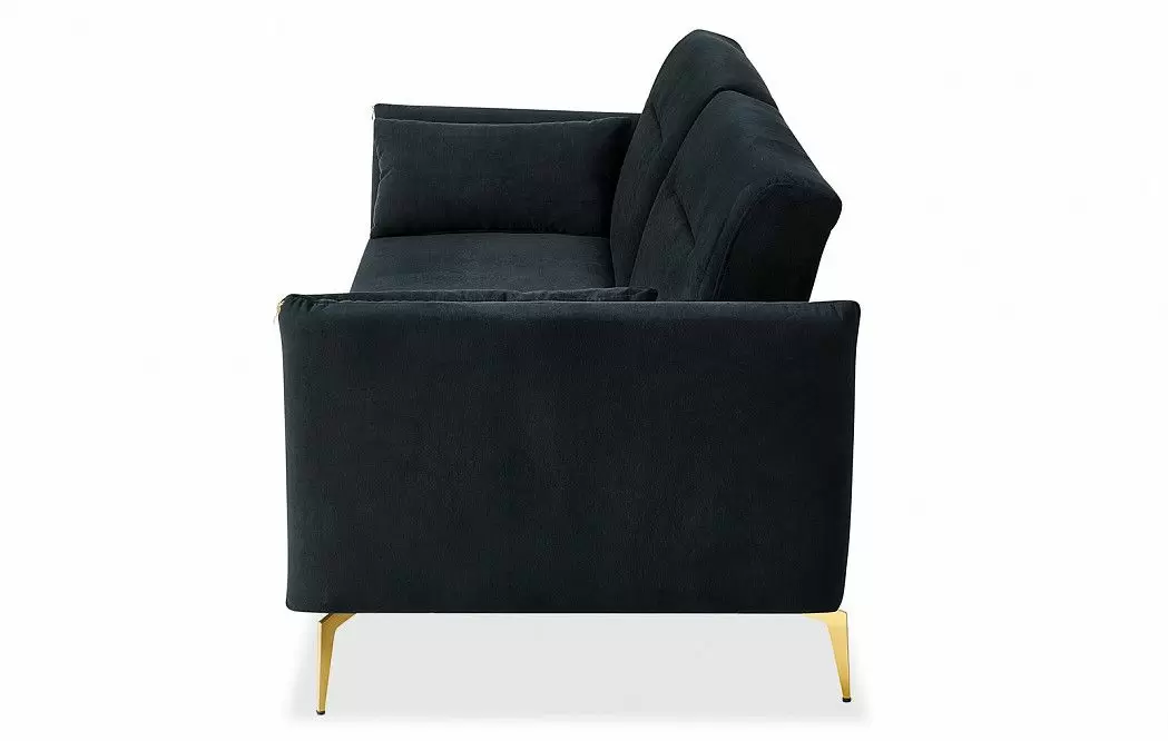 Диван-кровать Liverpool, графит/золото - фото 7