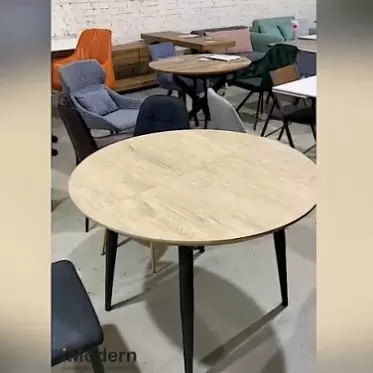 ВИДЕО Стол раскладной Leticia, обзор круглого обеденного стола