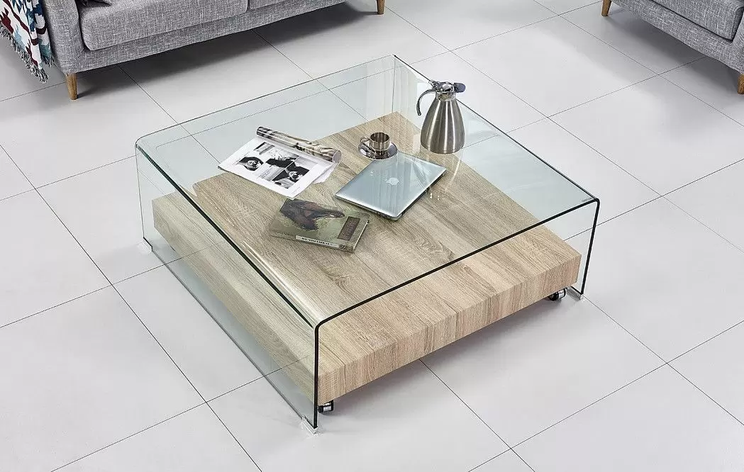 Стол журнальный Bergen, светлое дерево - фото 10