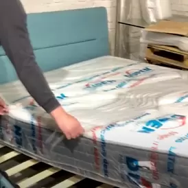 Кровать Borneo 160х200, синий