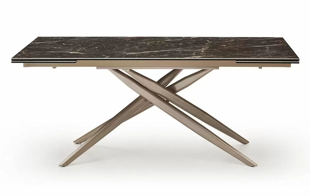 Стол раскладной Festa 180-260, темная керамика - фото 4