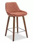 Стул полубарный Joan (65), коралловый