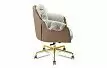 Кресло Joyce, бежевый/коричневый/золото