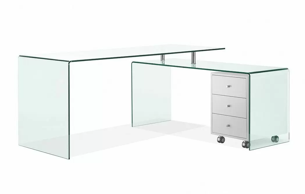 Стол письменный Wall Street, белый - фото 6