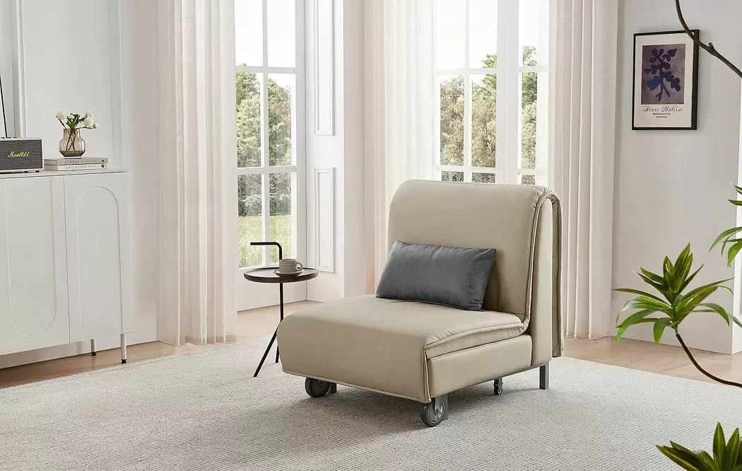 Кресло-кровать Vicky, бежевый - фото 3