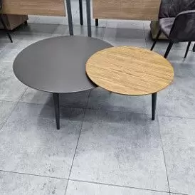 Стол журнальный Eclipse, дуб/темно-серый