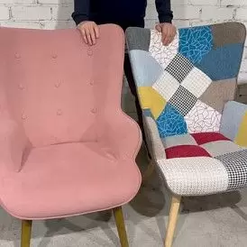 Кресло Hygge, коричневый/натуральный