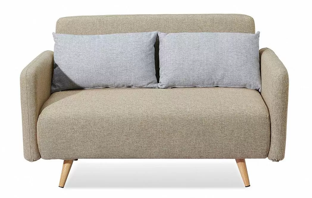 Диван-кровать Cardiff, бежевый/лаванда меланж - фото 3