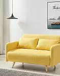 Диван-кровать Cardiff, лимонный меланж