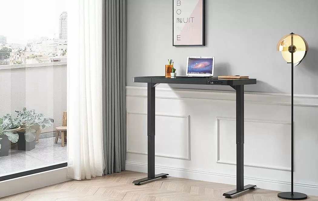 Стол New Jersey (120) черный, регулируемая высота, электропривод - фото 2