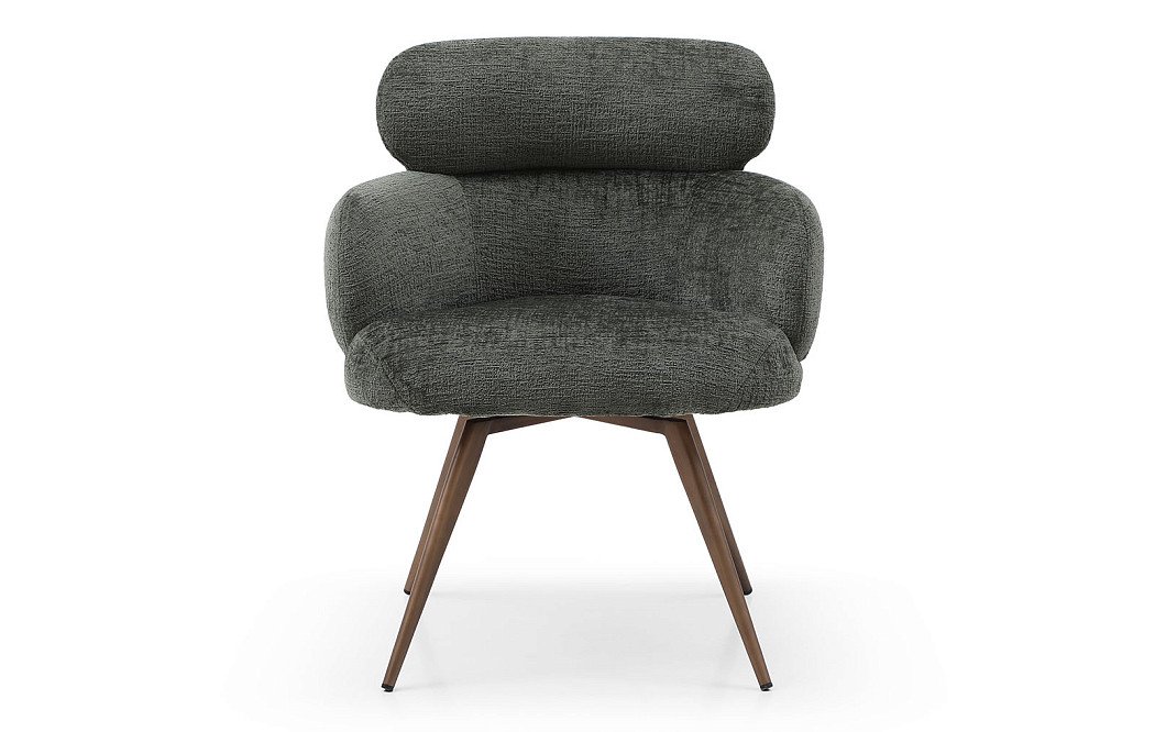 Стул Evy, зеленый/бронза - фото 5