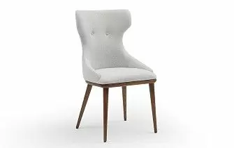 Стул Augusta, кремовый/орех